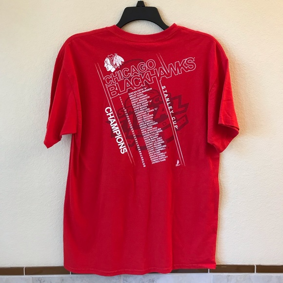 Chicago Blackhawks 2010 Stanley Cup Champs T-Shirt - Picture 6 of 8